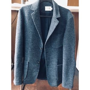 Shades of Grey by Mica Cohen wool knit blazer